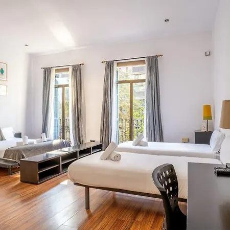 아파트 The Collection - Comfortable And Huge 4bd - 2bth Rambla Catalunya *